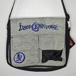 Nwt Vintage ICP Y2K Insane Clown Posse laptop Messenger Bag Juggalo Hatchet man